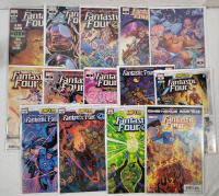 High Grade Marvel Fantastic Four (2018) Comics, Issues #13-24, Includes #15 & #21 Variants (2 Each) .Consecutive Run
