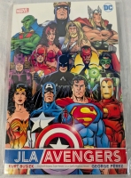 DC & Marvel Comics Avengers and Justice League of America Crossover Trade Paperback.