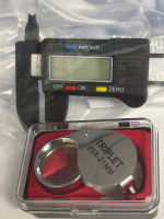 New Jewelry Tools Digital Electonic Caliper 20x 21MM Jewellers Loupe Great for Coins Pearls Beads Stamps plus more