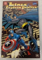 Vintage DC & Marvel Comics Batman & Captain America Cross over.