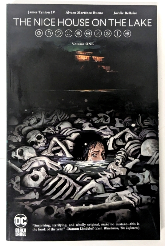 [Autographed] DC Black Label Trade Paperback THE NICE HOUSE ON THE LAKE Vol One, Signed by James Tynion IV & Alvaro Martinez Bueno