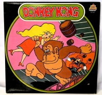 WOW! Vintage 1983 DONKEY KONG LP 33 ⅓ RPM Record by Kid Stuff Records & Tapes, 7 Songs