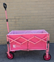 New SUNULA Pink Folding Wagon , 27.5" &times; 14" &times; 19" Tall | Retails Over $75!