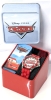 New Disney Pixar Kids' CZ1009 "Time Teacher" Cars Lightning McQueen Round Watch with Red Rubber Strap in Collector's Tin - 2