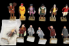 Famous Canadians Lipton Tea Statue Lot of 12 1960&rsquo;s Found in Lipton Tea Packages Canadian 20th Century figures Approximately 2.75 inch One Sealed in bag