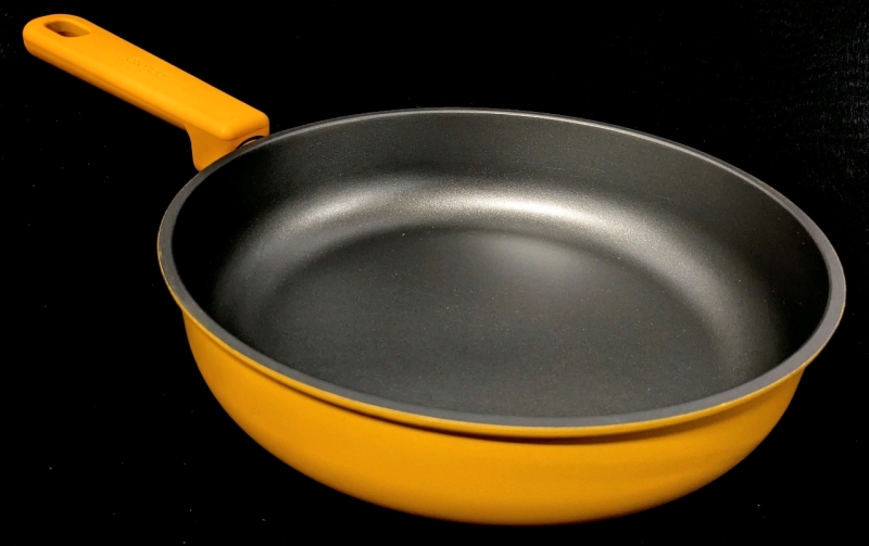 New CAROTE 7.5" Nonstick Skillet, Non-Stick Induction Compatable, Lemon Drop Color