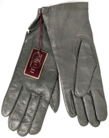 Vintage New Condition Size 7 Women's RIA Martin Lined Leather Gloves Made in Hungary - Buttery Soft!