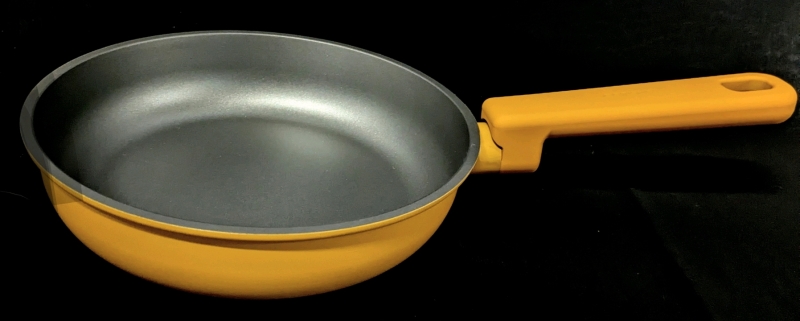 New CAROTE 6" Nonstick Skillet, Non-Stick Induction Compatable, Lemon Drop Color