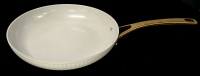 New Thyme & Table Signature Ribbed Ceramic Non-Stick 10" Skillet Suitable For All Cook Tops