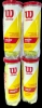 4 New 3pk WILSON Championship Extra Duty Tennis Balls, 12 Balls Total - Over $50 Retail! - 2