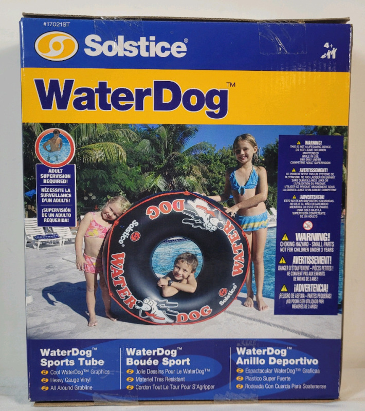 Solstice WaterDog Sports Tube . Heavy Gauge Vinyl .