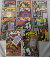 11 DC Robin II: The Joker's Wild Comics with Holographic Cards. Issues 1-4.