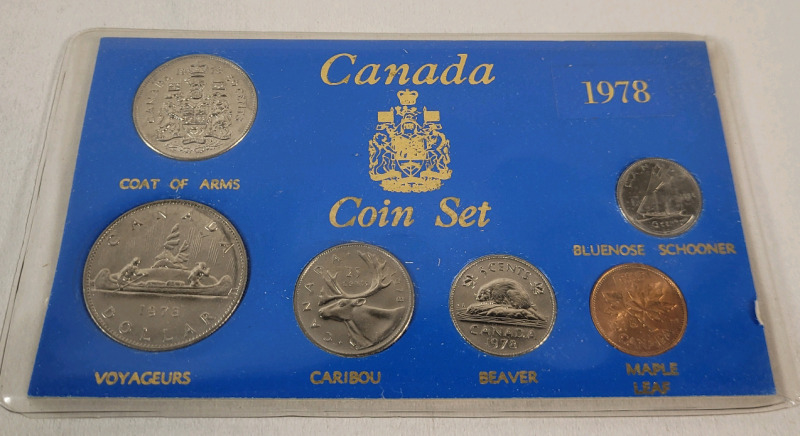 1978 Canadian Coin Set