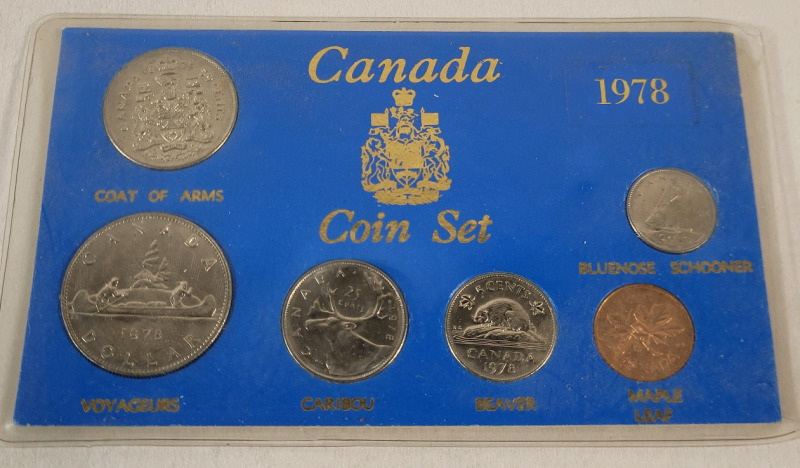 1978 Canadian Coin Set