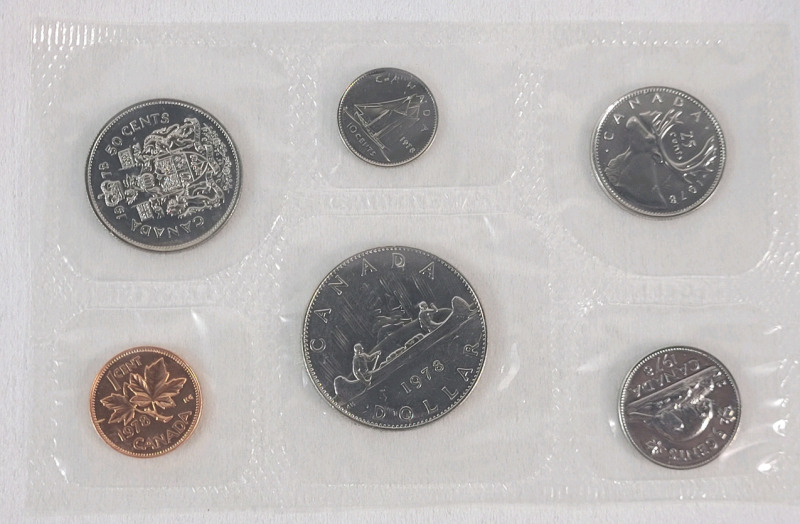 1978 Canadian Coin Set , Sealed .
