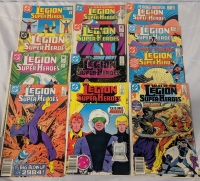 12 Vintage DG The Legion of Heros Comics.