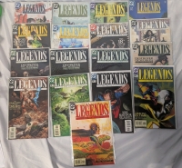 17 Vintage DC Legends of the DC Universe Comics. Between Issues 21-45.