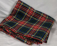 Tartan Fabric 55 by 100"