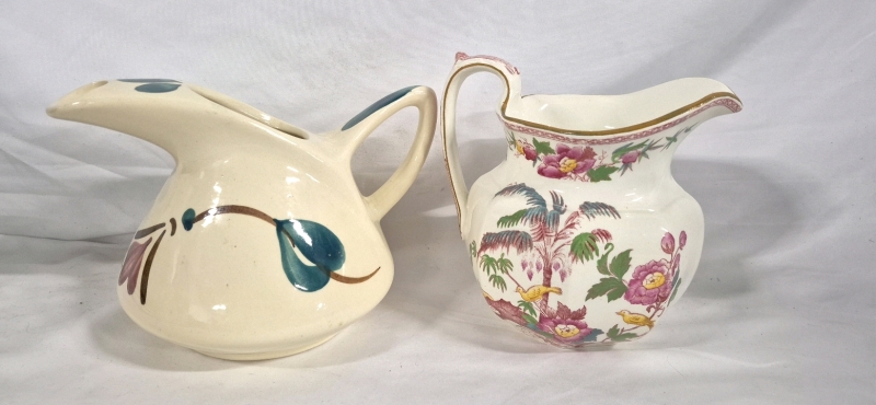 2 Vintage Ceramic Pitchers - Wedgwood +
