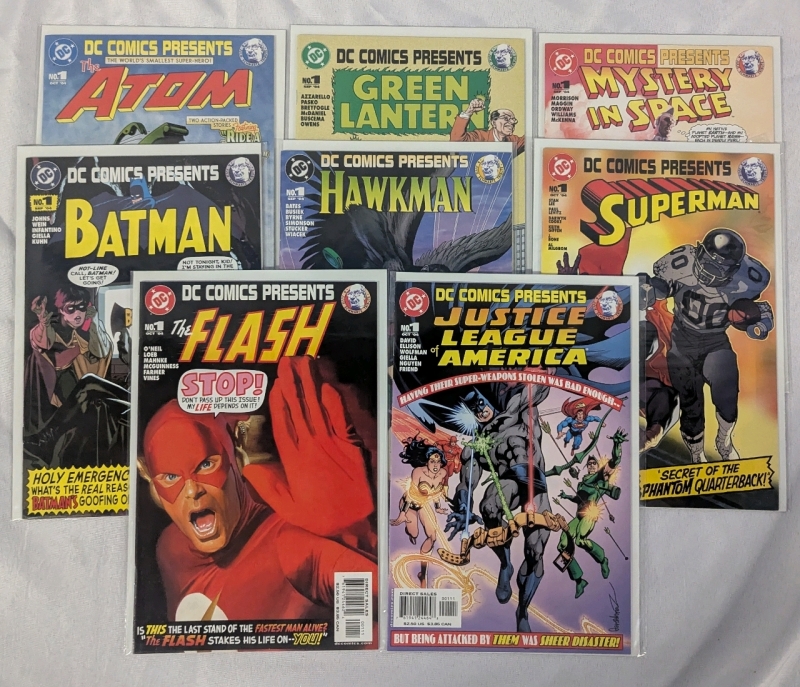 8 DC Comics Presents Julie Schwartz Tribute Comics.