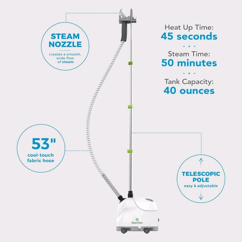 As-New in Box | STEAMFAST SF-407 Fabric Streamer, Retails Over $120