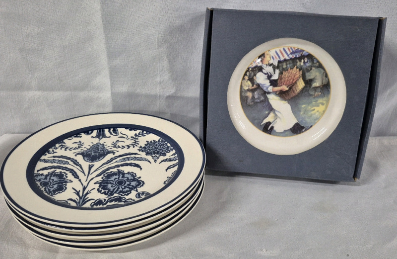 9 Sabatier & Mary Carol Plates