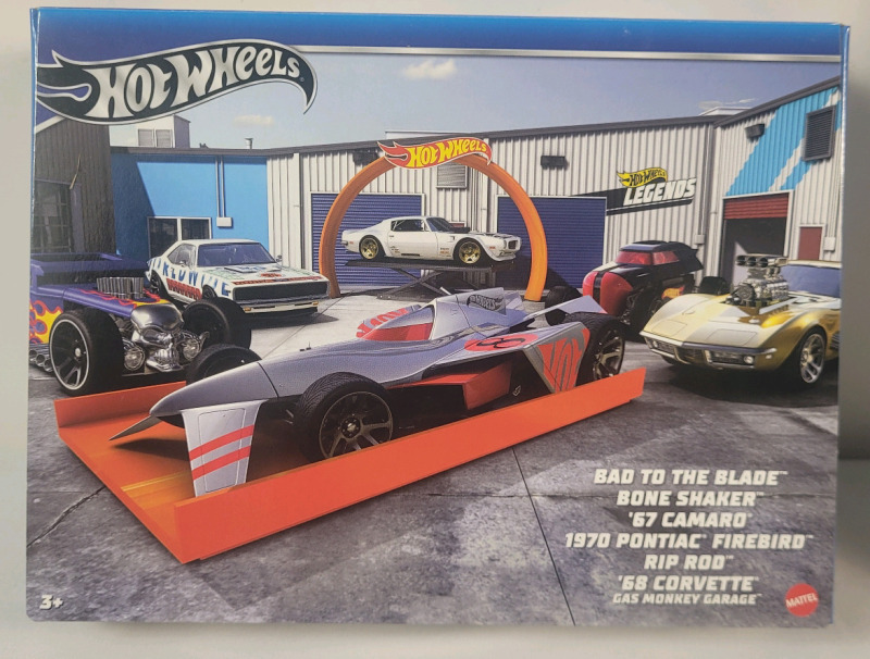 2023 Hot Wheels Legends Gas Monkey Garage 6-Set Diecast Cars . Never Removed from Box