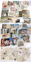 Assorted Vintage Post Cards, Congratulatory Cards, Get Well Soon Cards + More, Most Unsent / Blank, Those With Stamps Photographed