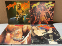 4 Vintage Ted Nugent LPs | See Photos for Titles | Scuffs and Scratches Present