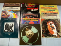 15 Vintage Rock Albums | See Photos for Titles | Scuffs and Scratches Present
