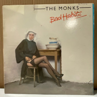 Vintage 1979 THE MONKS : Bad Habits Record LP