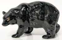 Vintage BESWICK England Black Bear Figure, 2.5" Tall, No Chips or Cracks