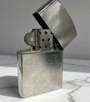 Giant Size Zippo Style Lighter Metal Late 20th Century Tonacciana Novelty Very Heavy Approximately 7 inch