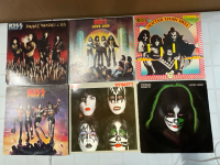 6 Album Kiss Lot |Scuffs and Scratches Present