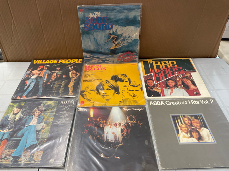 7 Album Disco + Surf | Bee Gees, ABBA, Village People , Surf Sound Compilation | Scuffs and Scratches Present