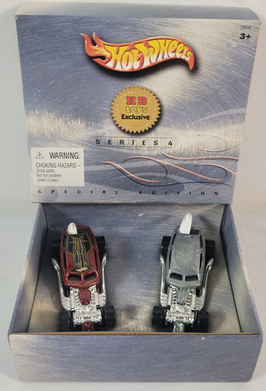 2000 Hot Wheels KB Toys Exclusive Series 4 Surf Crate 2-Car Set . Never Removed from Box