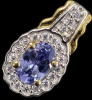 New Tanzanite White Topaz ( 0.45ct) Demure Pendant