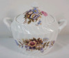 Vintage Aynsley " Summertime " Creamer and Lidded Sugar Bowl. No chips or cracks - 5