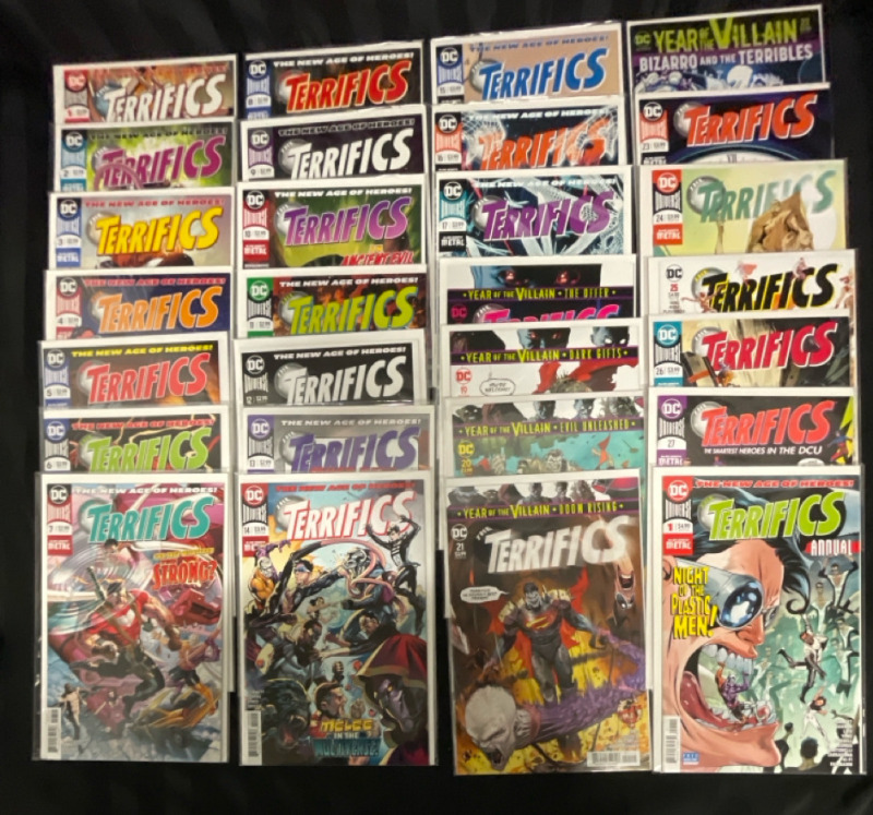 DC Comics The Terrifics | Complete Run #1-27 + Annual | Very Fine Ungraded Condition