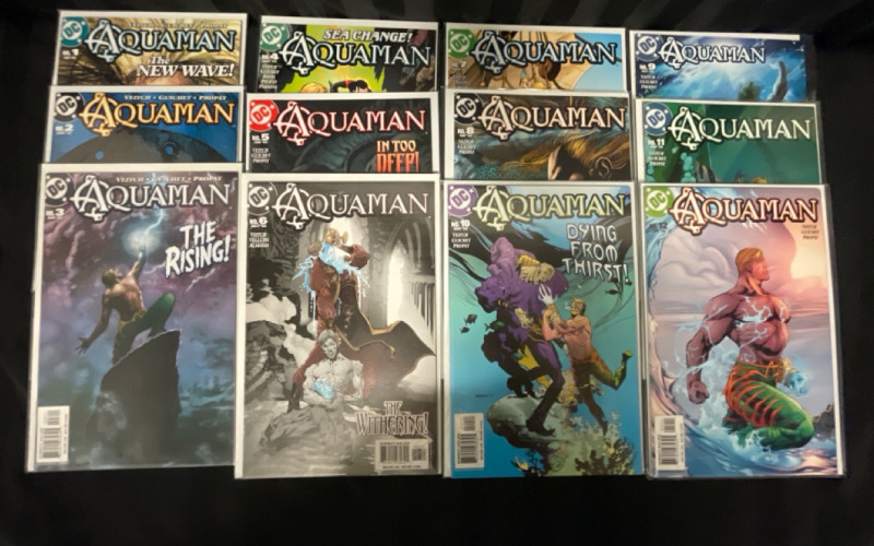 DC Comics Aquaman by Veitch | #1-12 Complete Run | Very Fine Ungraded Condition