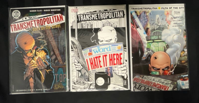 3 DC Comics | Transmetropolitan One-shots | Very Fine Ungraded Condition