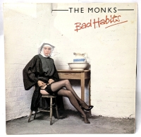 Vintage 1979 THE MONKS : Bad Habits Record LP