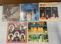 5 Album Lot | Funk / Disco / Pop | See Photos for Titles and Artists | Scuffs and Scratches Present
