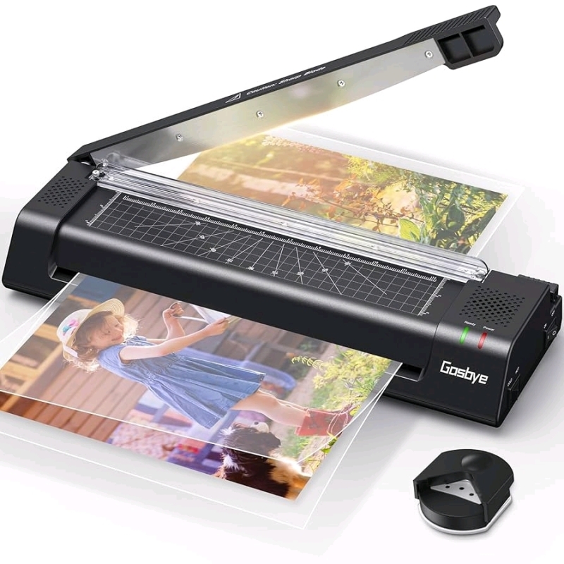 As New Gasbye Hot/Cold 13" Multipurpose Laminator. Retails for $80