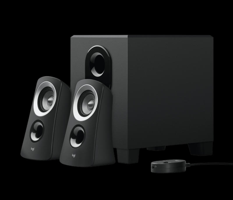 As New Logitech Z313 Speaker System with Subwoofer. Retails for $90