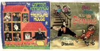 2 Vintage LP Records : 1960 SING AGAIN WITH THE CHIPMUNKS : Dave Seville And The Chipmunks & 1968 CAPTAIN KANGAROO And His Friends Sing Songs Of The Treasure House