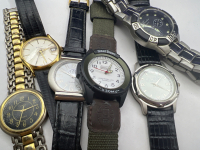 6 Large Face Watches Vintage Birks +
