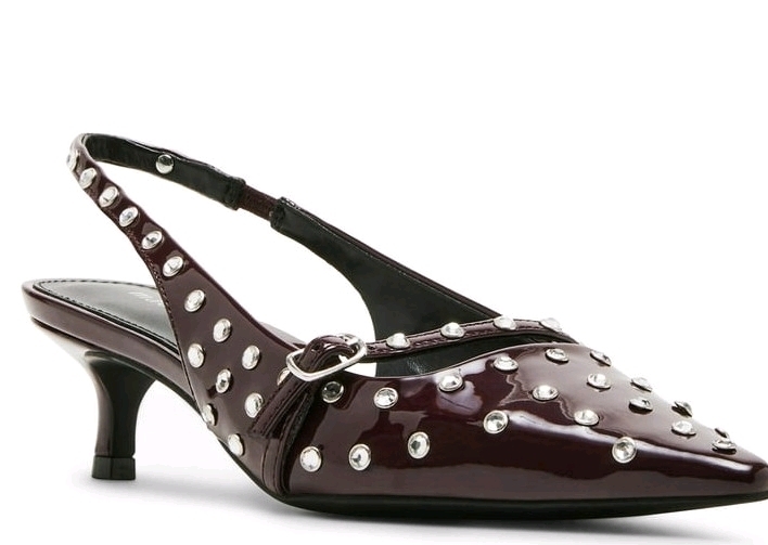 New in Box | Size 8 Women's MADDEN GIRL Krystal-R Slingback Kitten Heels