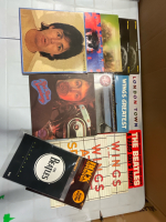 14 Vintage McCartney / Harrison / Lennon&Ono LPs plus Bonus Printed Material | See Photos for Titles | Scuffs and Scratches Present