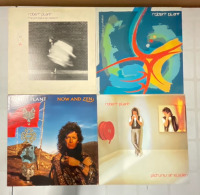 4 Vintage ROBERT PLANT LPs | See Photos for Titles | Scuffs and Scratches Present